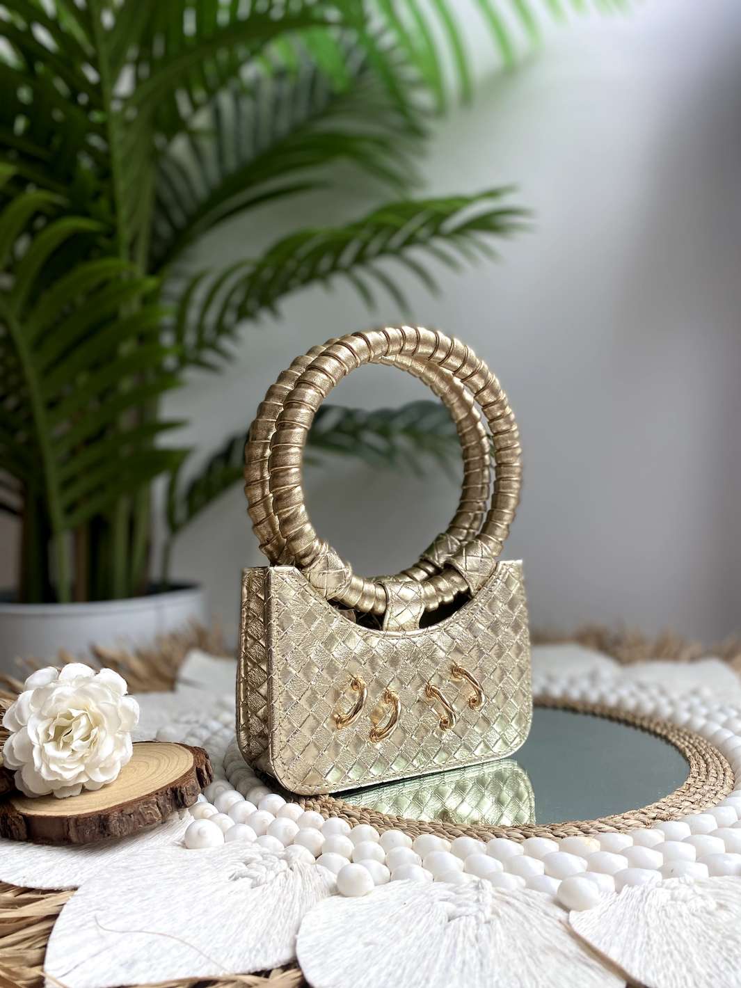 Circle Link Mini Bag