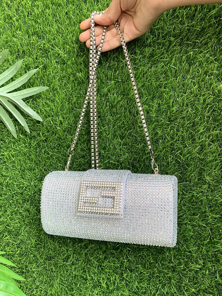 Flat Curved Mini Clutch