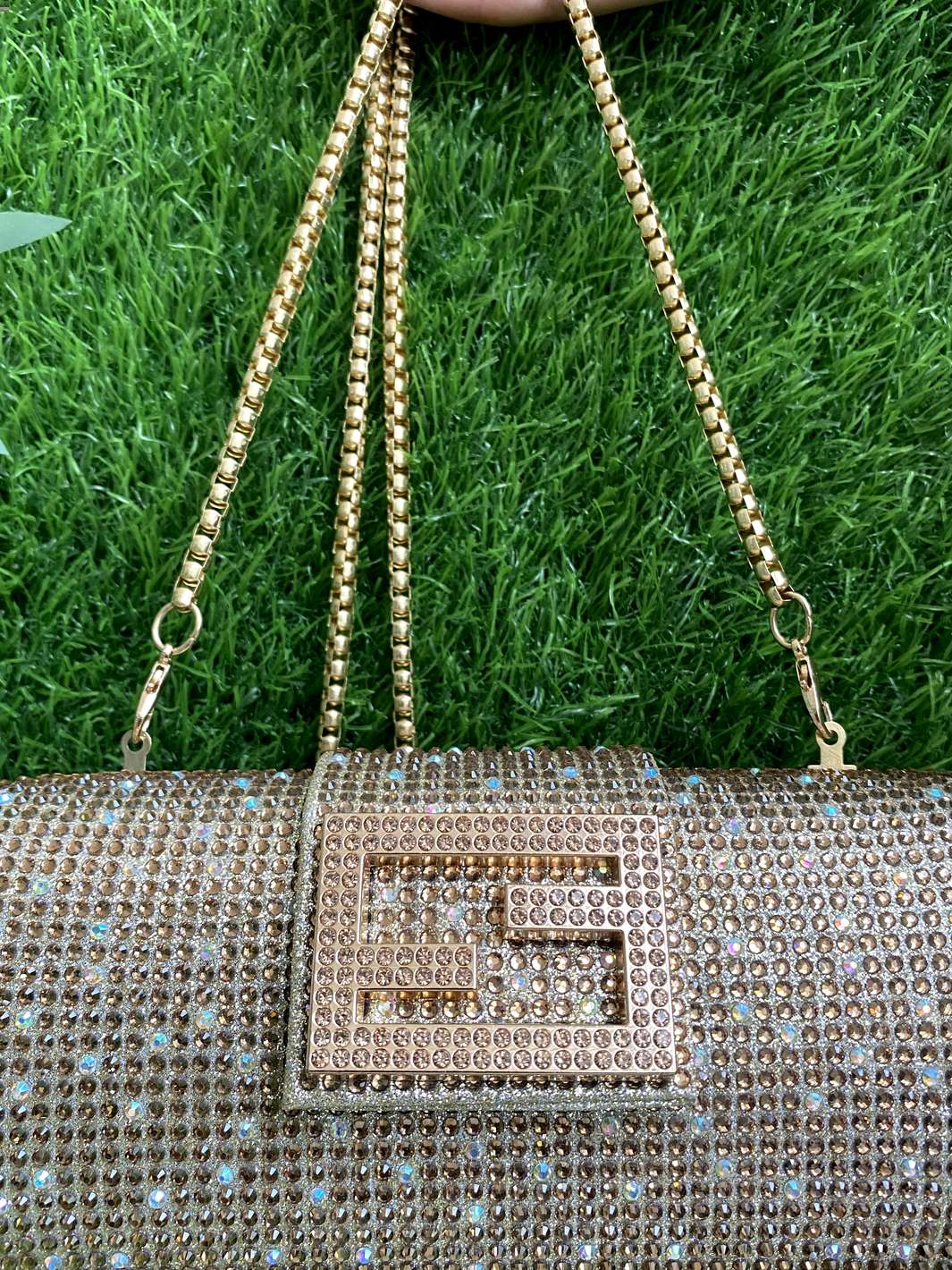 Flat Curved Mini Clutch