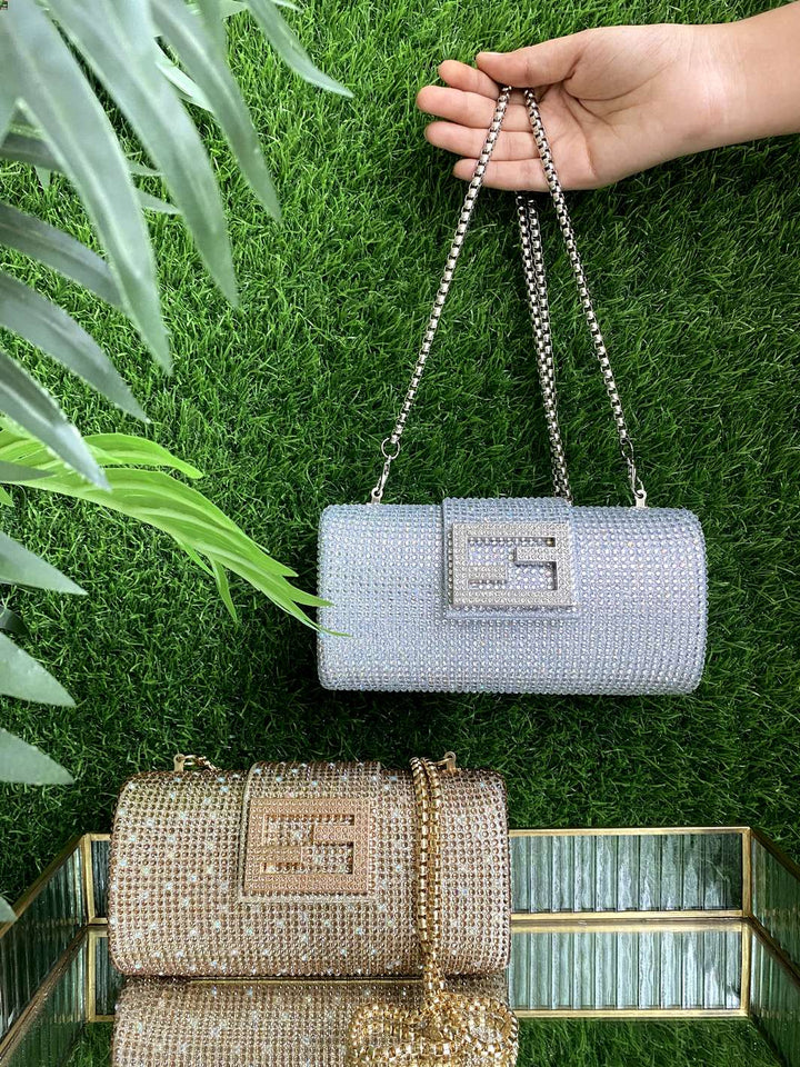 Flat Curved Mini Clutch