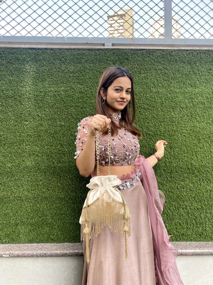 Fringe Jewels Potli