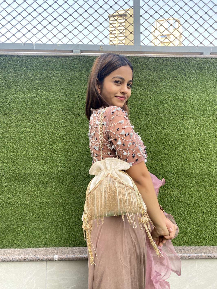 Fringe Jewels Potli