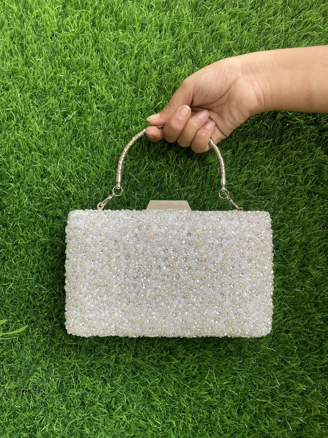 Rhinestone Edit Clutch