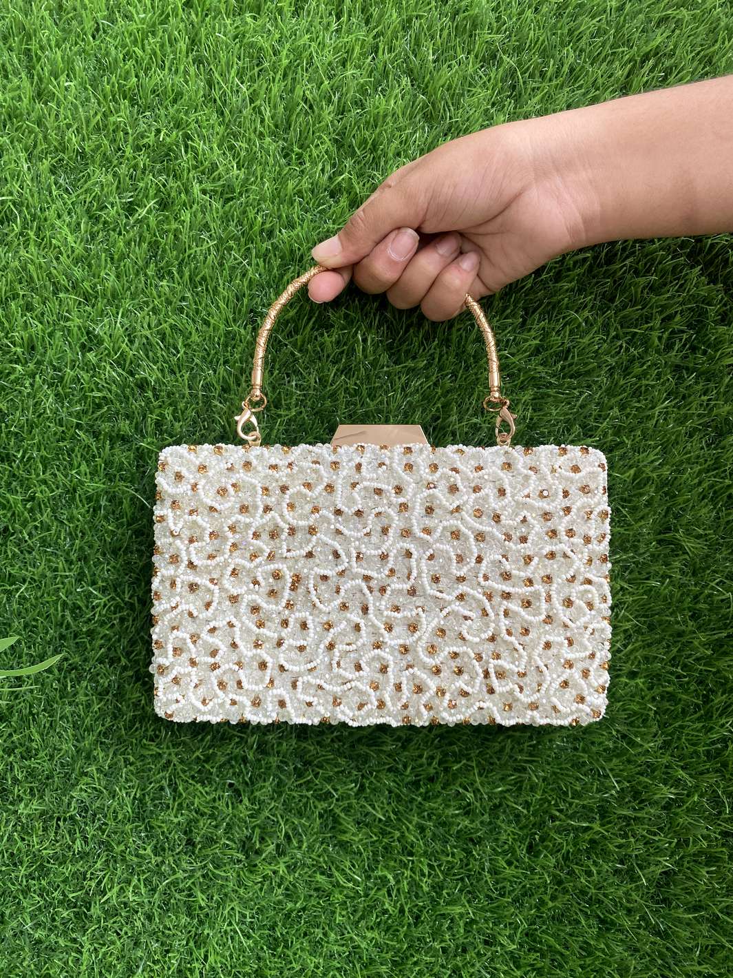 Rhinestone Edit Clutch