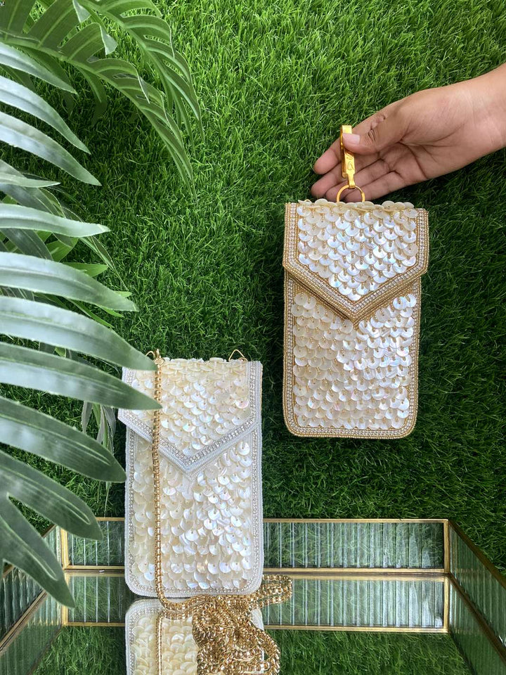 Beaded Mobile Sleeves with Hook
