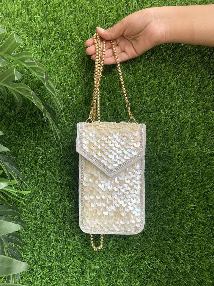 Beaded Mobile Sleeves with Hook