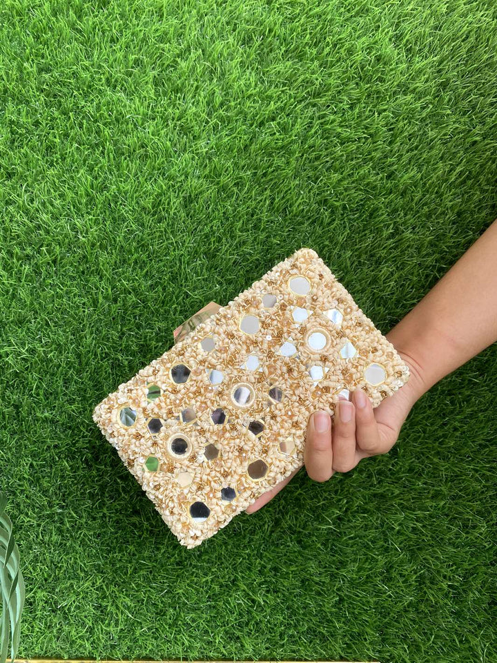 Bling Mirror Clutch