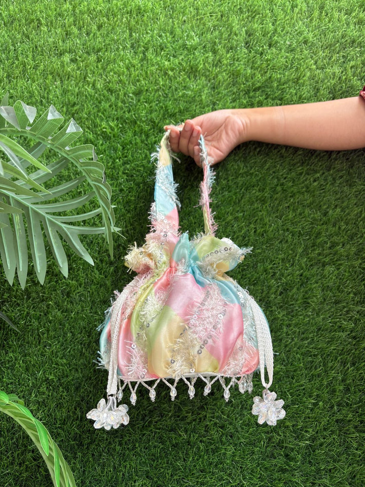 Confetti Rainbow Shine Potli