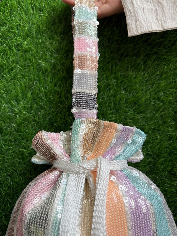 Confetti Rainbow Shine Potli