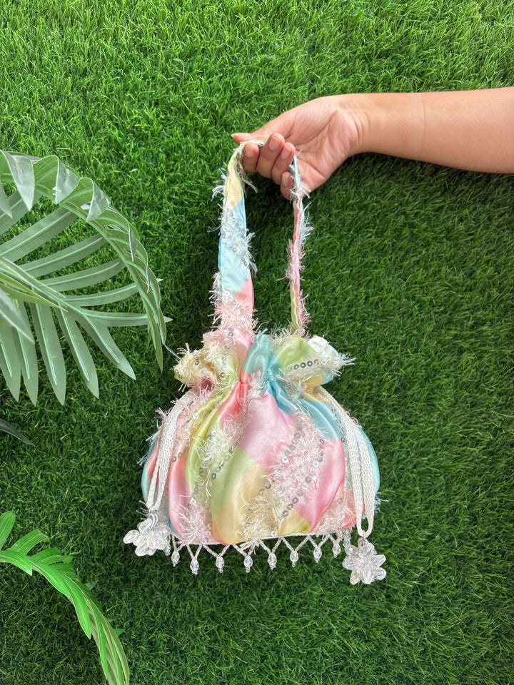 Confetti Rainbow Shine Potli
