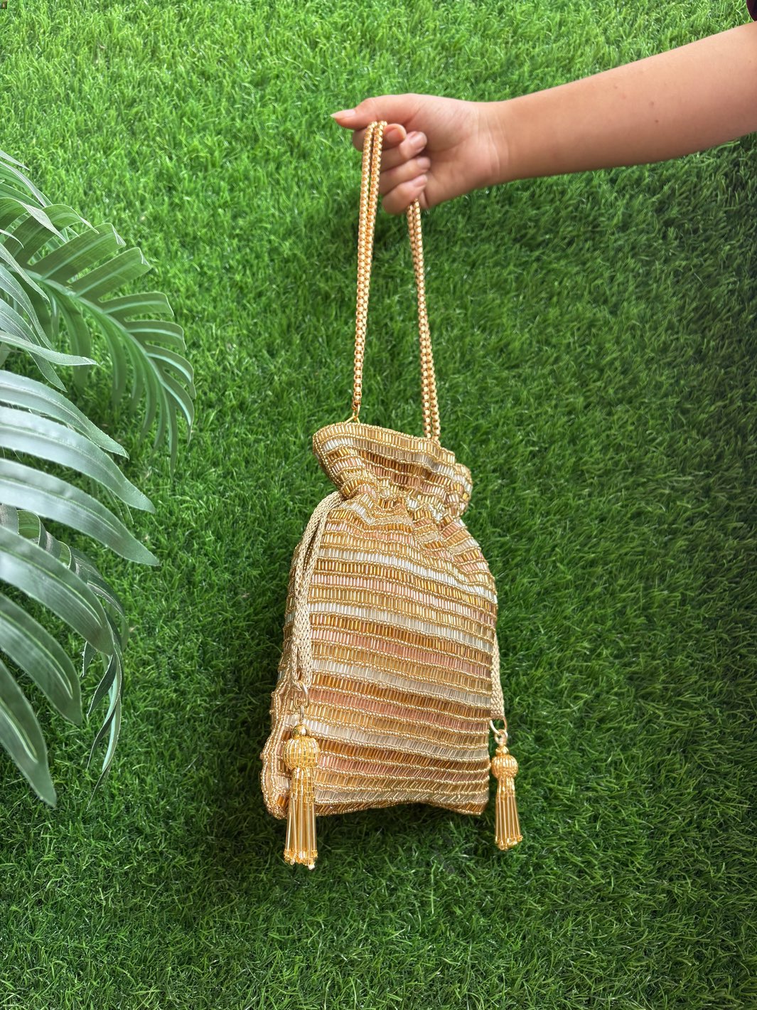 Delicately Detailed Potli