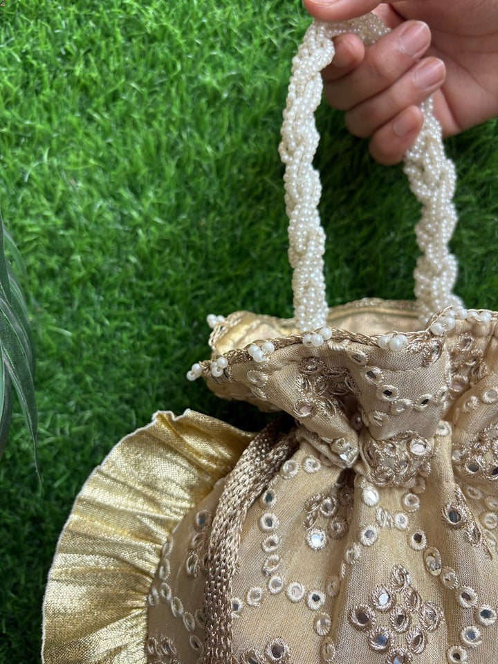 Golden Glam Potli