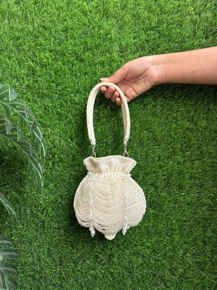 Intricate Mini Tasseled Potli