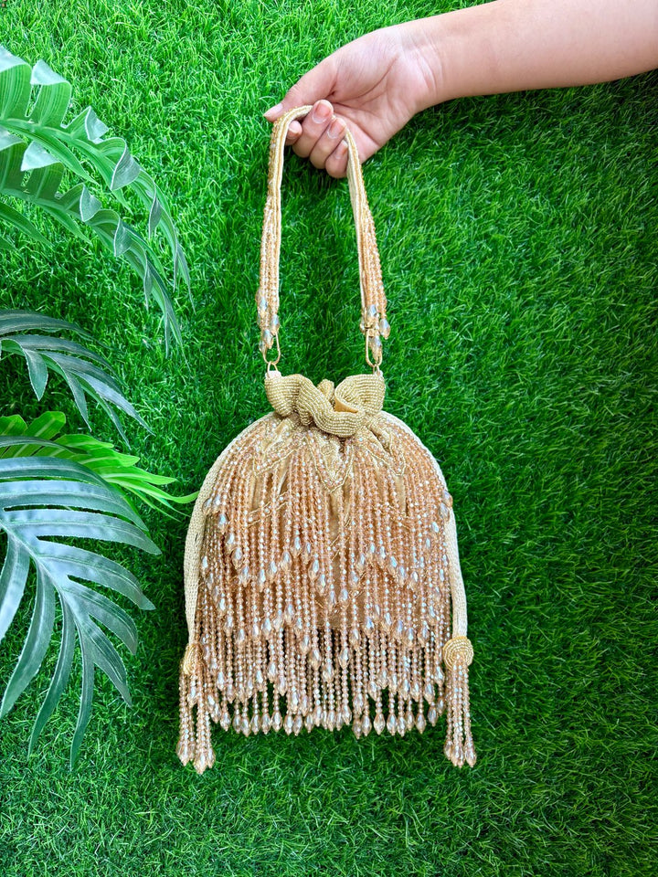 Intricate Tasselled Potli