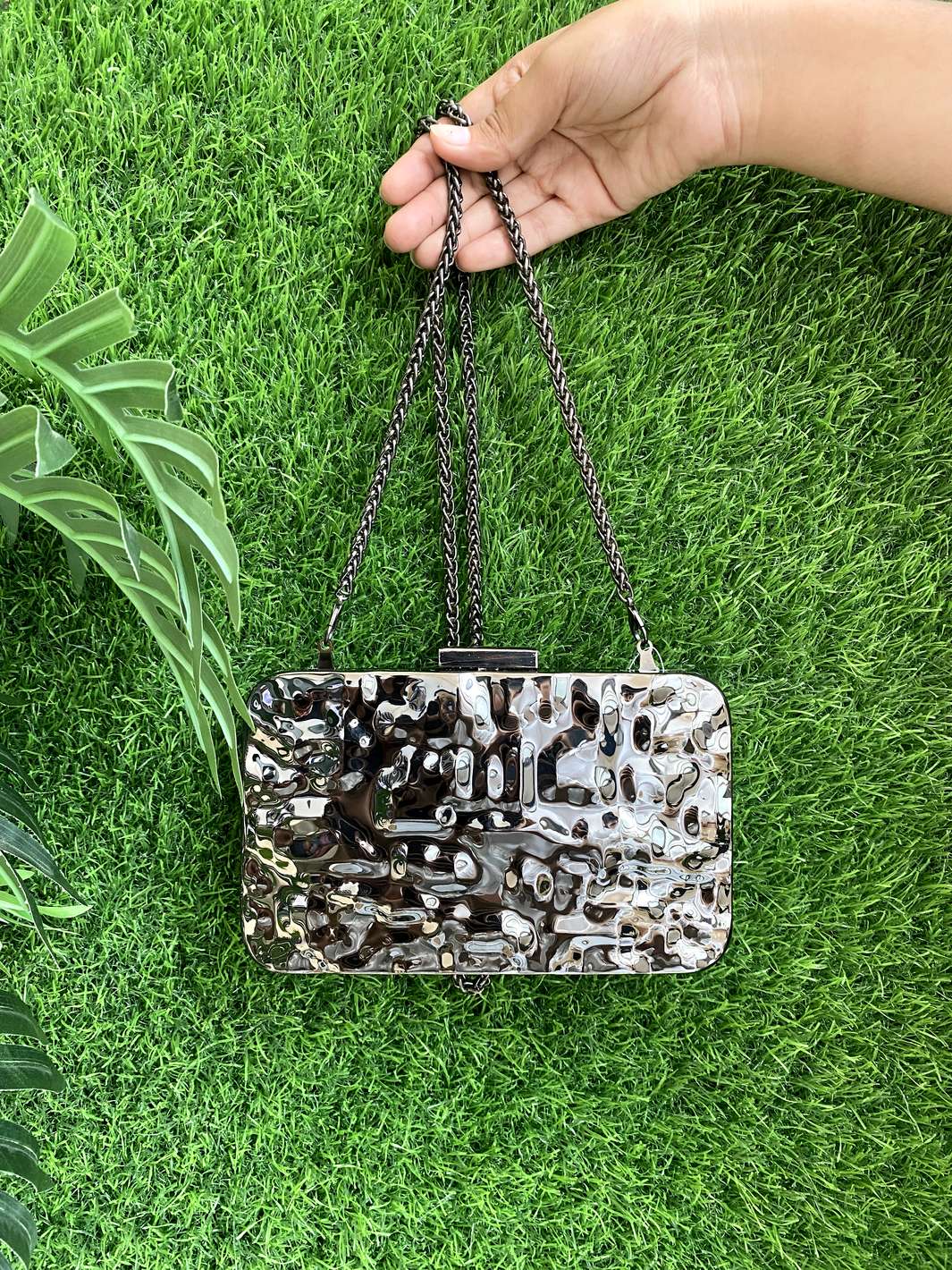 Metal Detailed Bag