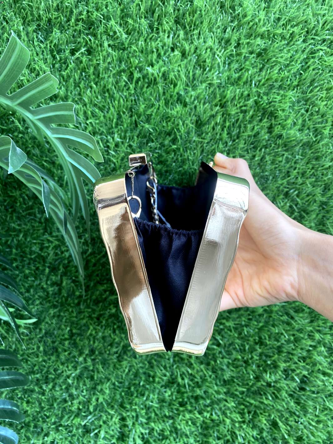 Metal Detailed Bag
