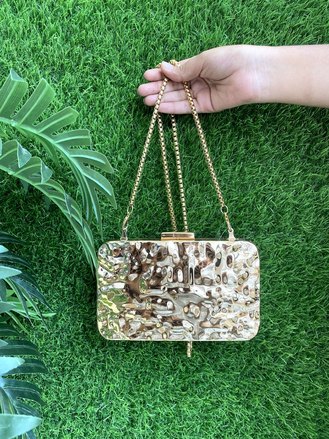 Metal Detailed Bag