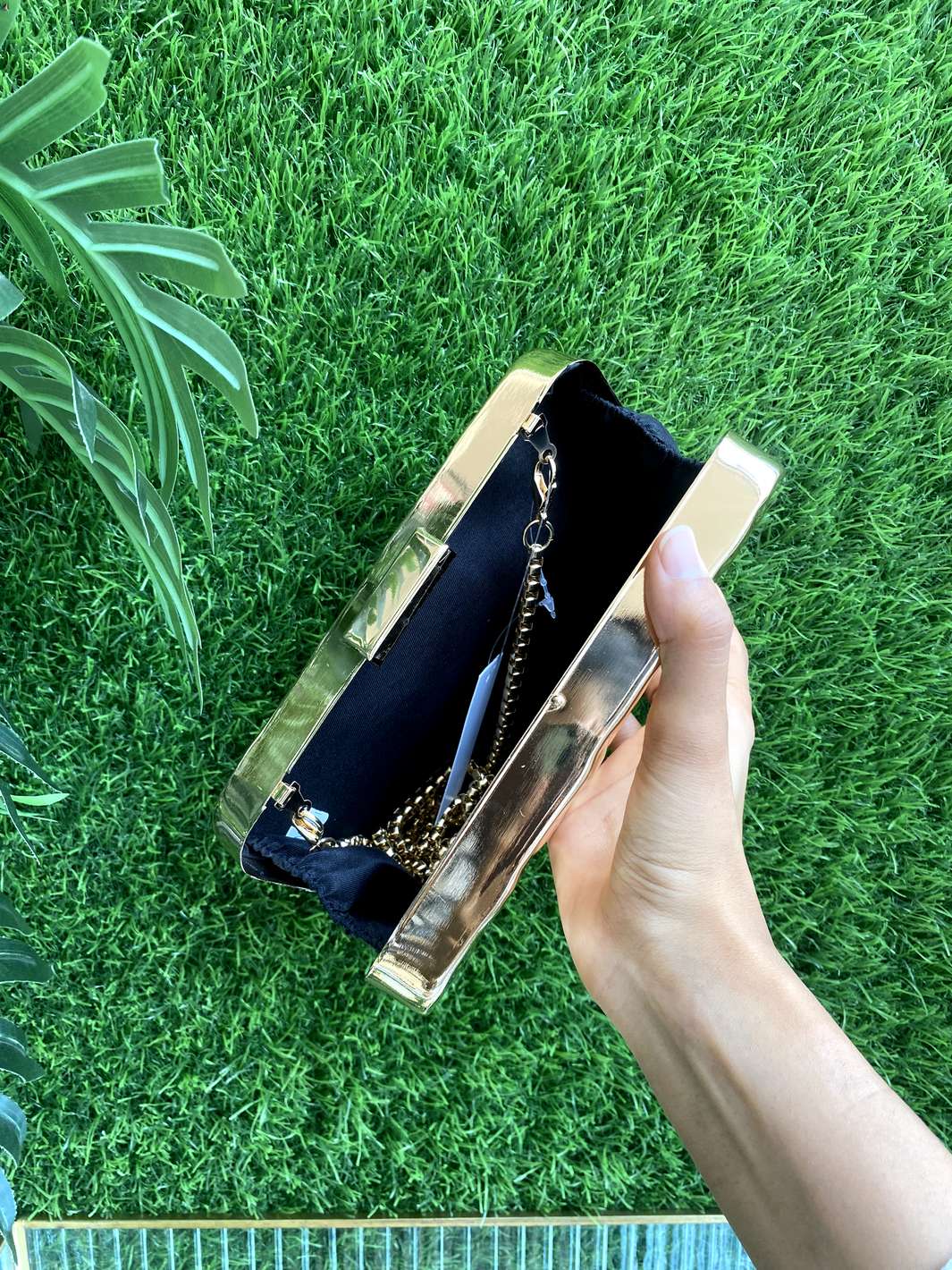 Metal Detailed Bag