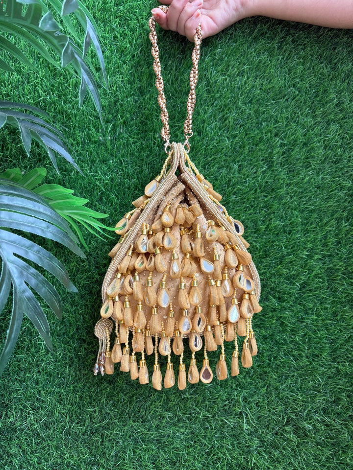 Mirror Work Charm Potli