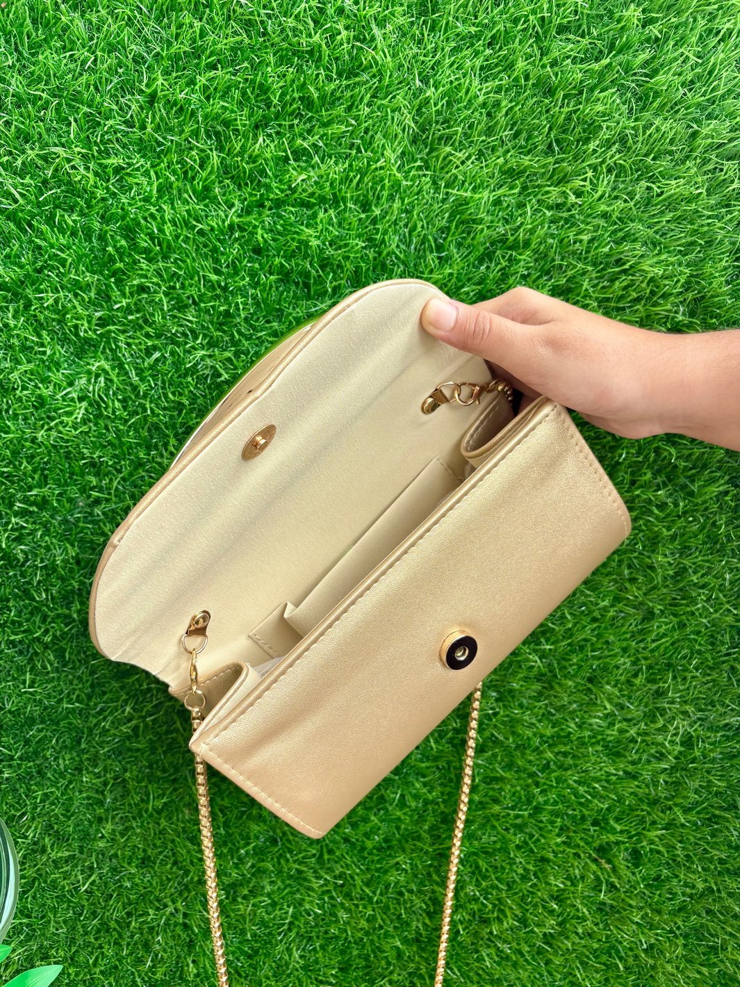 Personalised Signature Clutch Bag