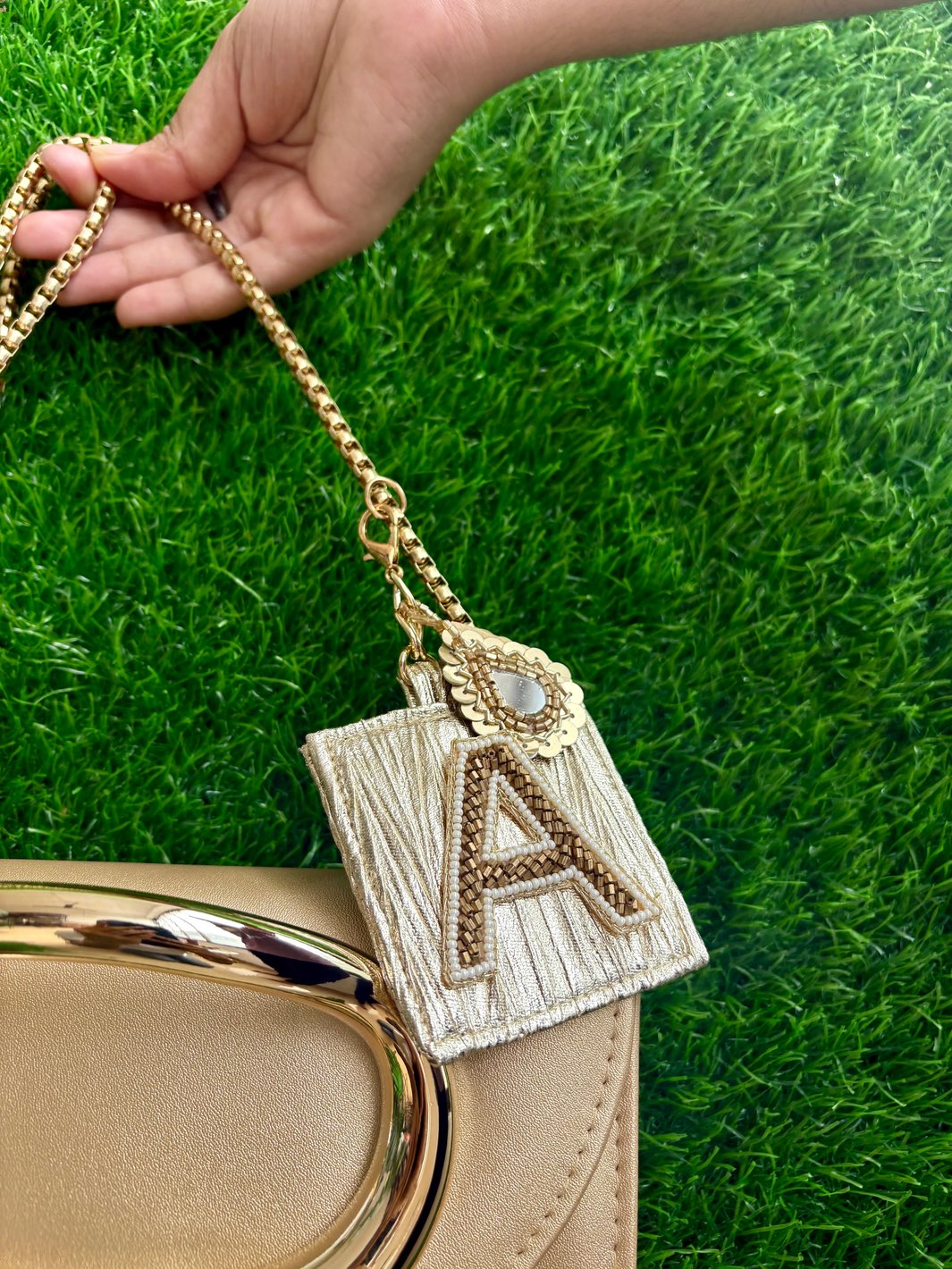 Personalised Signature Clutch Bag