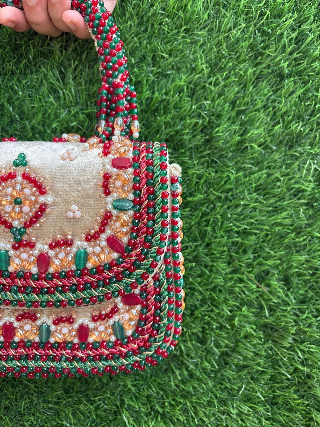 Royal Jewellery Work Clutch Bag for women