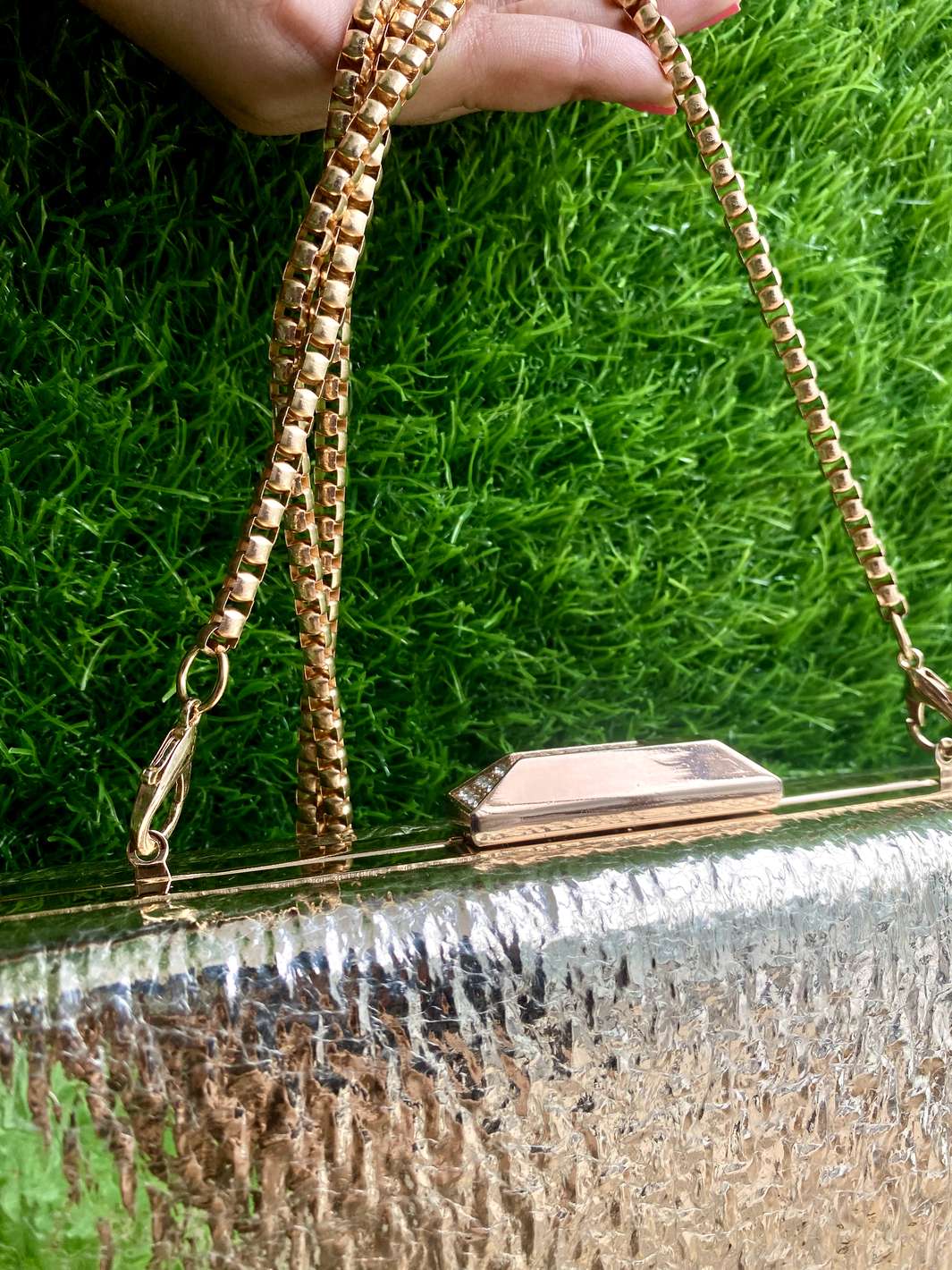 Textured All-Occasion Clutch