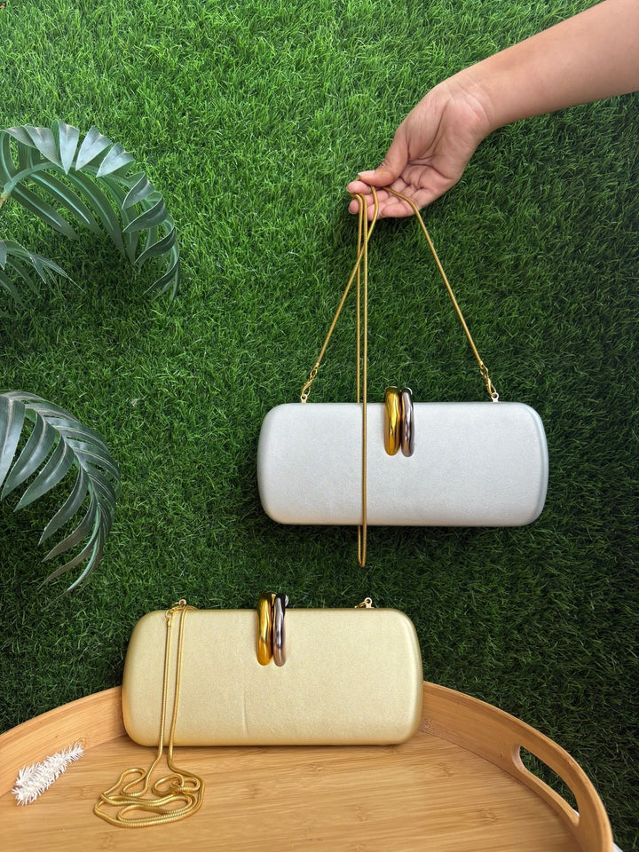 The Interlock Sleek Clutch