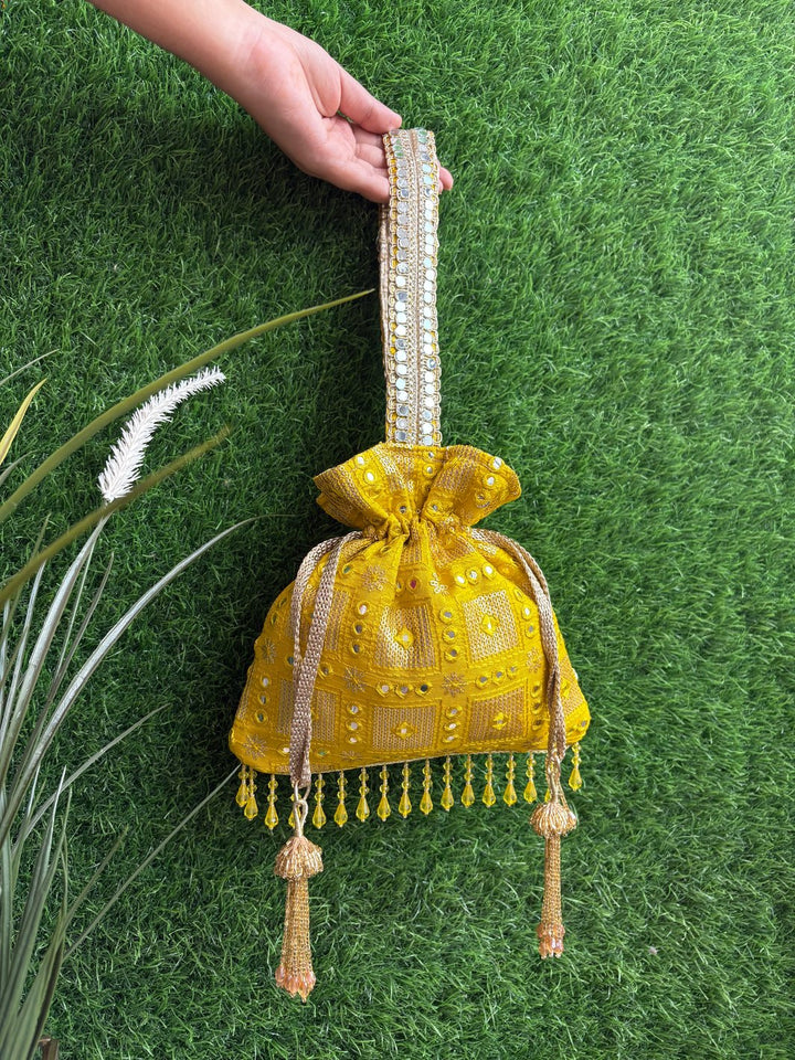Yellow Noor Potli